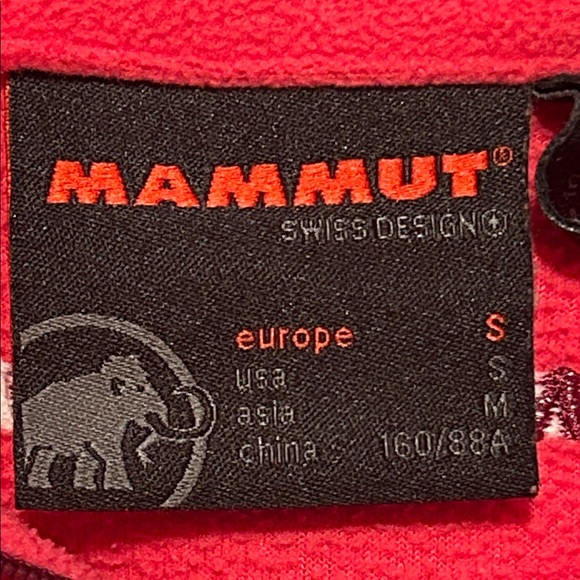 Mammut Yampa Half Zip Pullover Fleece Jacket Tecnopile Pink Womens Size Small - Picture 4 of 10